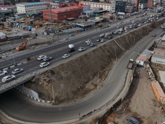 Гурвалжингийн гүүрийн налууг эко хавтангаар хучих ажил 40 гаруй хувьтай байна