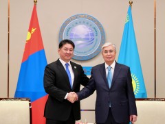 Казахстаны Ерөнхийлөгч баяр наадмын мэндчилгээ дэвшүүлжээ